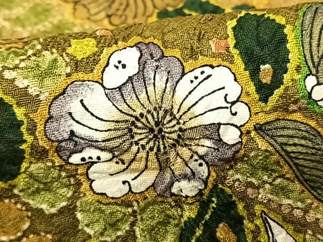 平和屋着物●訪問着 作家物 絞り 辻が花 暈し染め 金彩 正絹 逸品 AABF0684fy