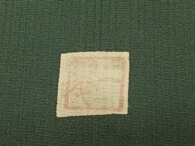 平和屋着物●訪問着 作家物 亀甲文様 暈し染め 金彩 正絹 逸品 未使用 AABF0695fy