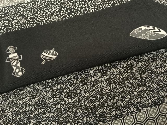 平和屋着物●訪問着 江戸小紋 作家物 玩具文 正絹 逸品 AABF0703fy