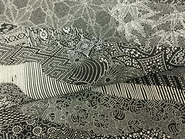 平和屋着物●伝統工芸士 染谷梅治 訪問着 百柄 正絹 逸品 AABF0710fy