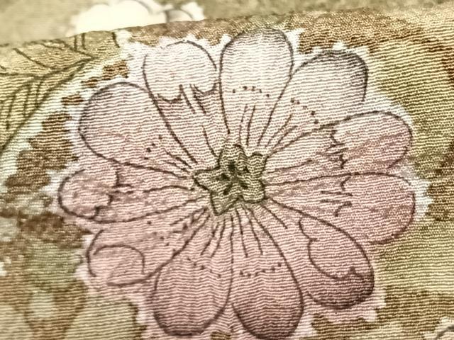 平和屋着物●訪問着　絞り　辻が花　暈し染め　正絹　逸品　未使用　AABF0711fy