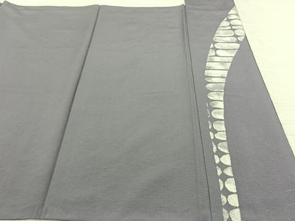 平和屋着物●訪問着 紬地 作家物 斜縞 まるやま扱い 正絹 逸品 未使用 AABF0716fy