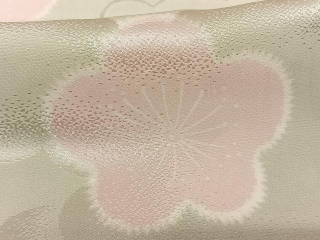 平和屋着物●長襦袢 無双仕立て 舞花文 正絹 逸品 AABF0721fy