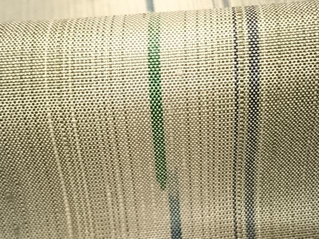 平和屋着物●上質な紬 間道 正絹 逸品 AABF0726fy