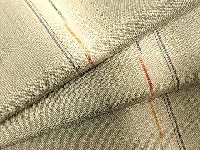 平和屋着物●上質な紬 間道 正絹 逸品 AABF0726fy