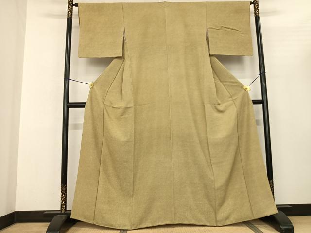 平和屋着物●伝統工芸士 橋本六郎 江戸小紋 鮫小紋柄 正絹 逸品 AABF0742fy
