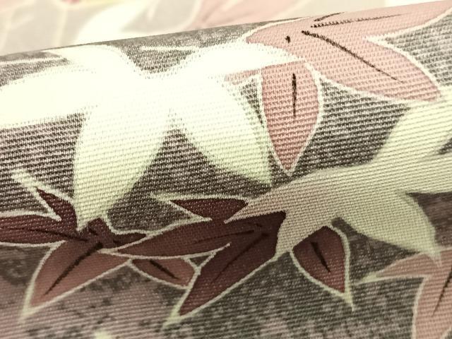 平和屋着物●訪問着 友禅 作家物 枝花文 暈し染め 正絹 逸品 AABF0745fy