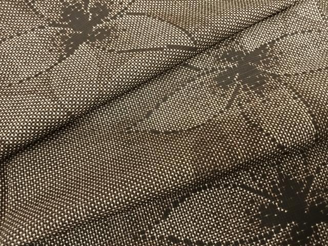 平和屋着物●本場大島紬 一元絣 舞花文 やまと誂製 正絹 逸品 AABF0747fy