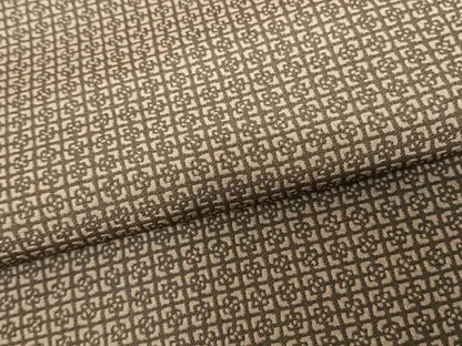 平和屋着物●お召 変わり市松文 正絹 逸品 AABF0749fy