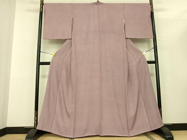 平和屋着物●日本工芸会正会員 藍田正雄の父・藍田春吉 重要無形文化財 人間国宝 伊勢型紙縞彫師 児玉博 江戸小紋 万筋 逸品 AABF0752fy