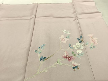 平和屋着物●訪問着 友禅 作家物 枝花文 暈し染め 正絹 逸品 AABF0756fy