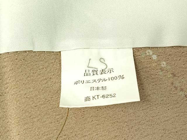 平和屋着物▽小紋 単衣 変わり斜縞 洗える着物 AABF0775jh