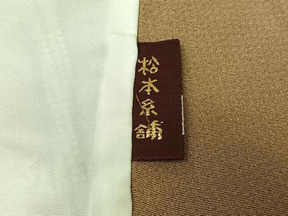 平和屋着物▽江戸小紋 単衣 角通し 反端付き 正絹 逸品 AABF0794jh