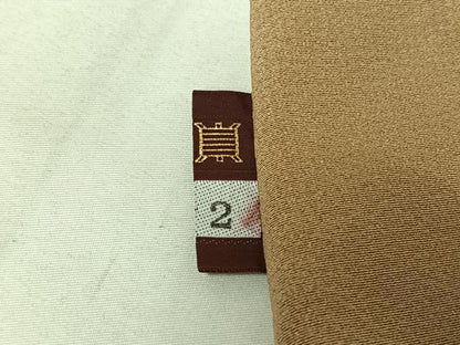 平和屋着物▽江戸小紋 単衣 角通し 反端付き 正絹 逸品 AABF0794jh