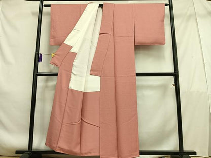平和屋着物■本草木染作家　圓啓　江戸小紋　鮫小紋柄　正絹　逸品　AABF0860oa