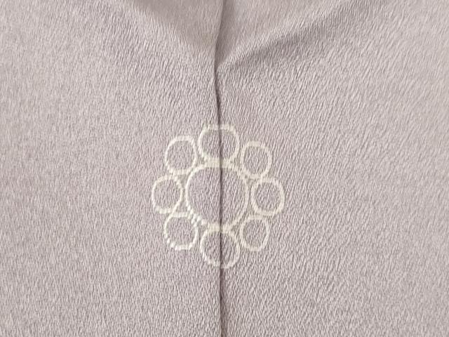 平和屋着物○訪問着 友禅 駒刺繍 流水花文 金彩 正絹 逸品 AABF0889ck
