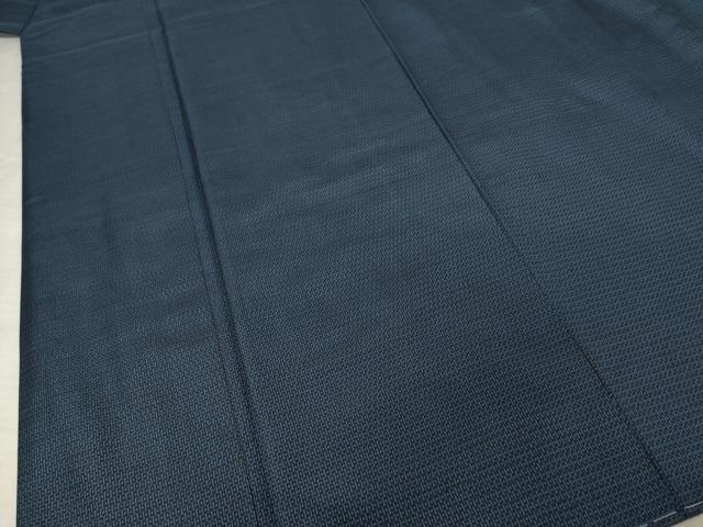 平和屋着物●男性　本場大島紬　アンサンブル　100亀甲　総詰め　キングサイズ　正絹　逸品　未使用　AABF0896ck