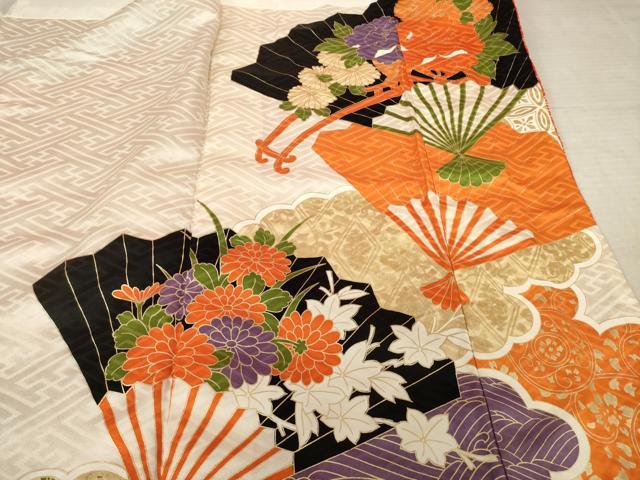 平和屋着物●豪華振袖　総絞り　駒刺繍　流水花文　正絹　逸品　AABF0900ck 平和屋着物□豪華振袖 駒刺繍 絞り 毬花文 正絹 逸品 CABF1132fbの通販