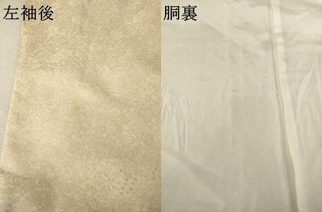 平和屋着物●訪問着　作家物　辻が花　舞花文　暈し染め　正絹　逸品　AABF0914ck
