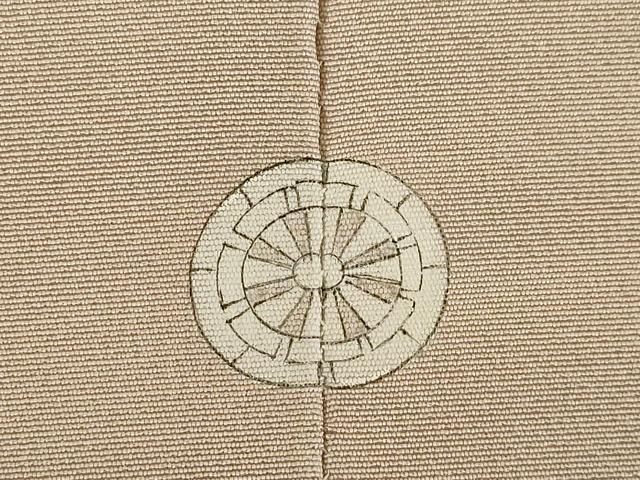 平和屋着物○皇室デザイナー 中村乃武夫 色留袖 駒刺繍 渡り橋枝垂れ花