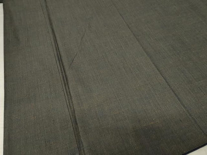 平和屋着物●男性　結城紬　杢　やまと誂製　正絹　逸品　AABF0923ck