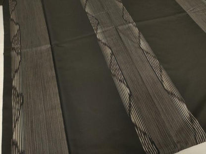 平和屋着物●本場大島紬　間道　正絹　逸品　AABF0926ck