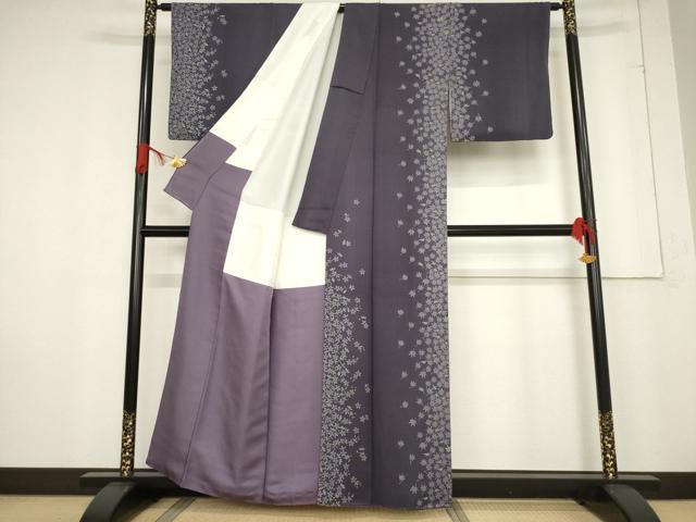 平和屋着物●訪問着　花間道　正絹　逸品　AABF0932ck