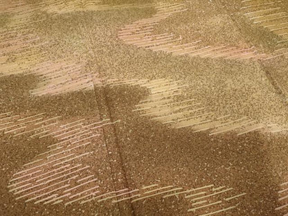 平和屋着物●本場大島紬　染大島　訪問着　流水文　三越扱い　正絹　逸品　AABF0934ck