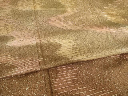 平和屋着物●本場大島紬　染大島　訪問着　流水文　三越扱い　正絹　逸品　AABF0934ck