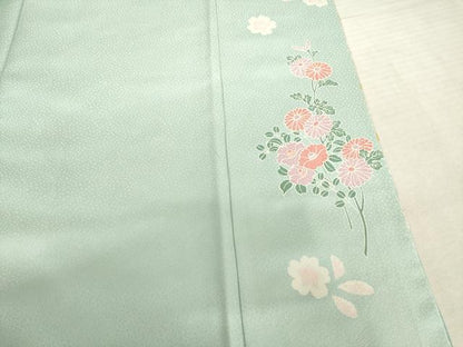 平和屋着物●訪問着　流水花籬文　暈し染め　金彩　正絹　逸品　AABF0947ck