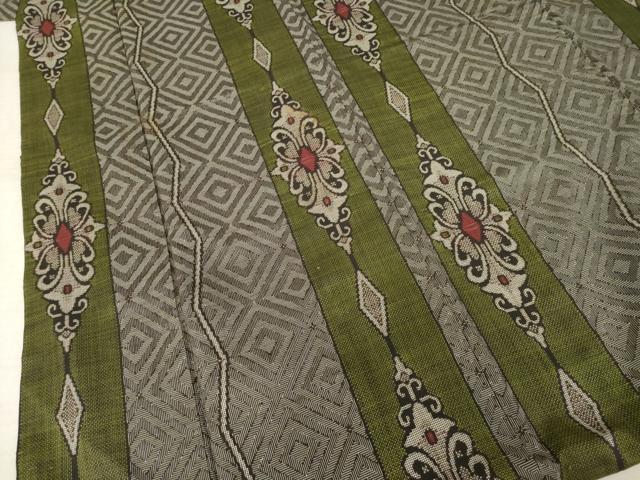 平和屋着物●本場大島紬　龍郷　花間道　正絹　逸品　AABF0956ck 平和屋着物○本場大島紬 龍郷 花間道 正絹 逸品 AABF0956ck