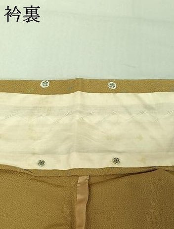 平和屋着物▽上質な小紋 単衣 唐草文 鬼しぼ縮緬 正絹 逸品 AABF0991jh