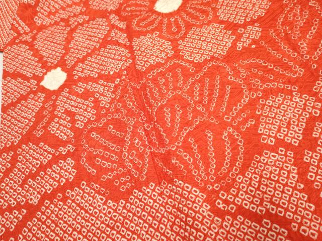 平和屋着物●豪華振袖　総絞り　花籬文　正絹　逸品　AABF1002cs