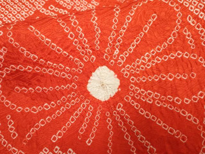 平和屋着物●豪華振袖　総絞り　花籬文　正絹　逸品　AABF1002cs