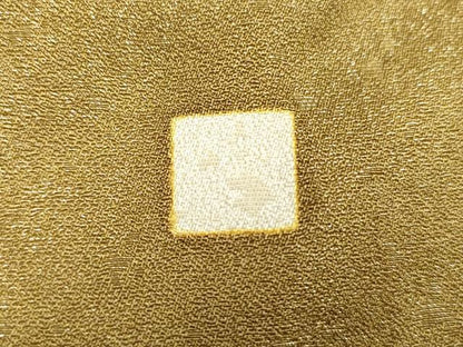平和屋着物●訪問着　辻が花　暈し染め　金通し地　正絹　逸品　AABF1006cs