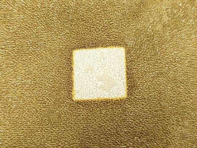 平和屋着物●訪問着　辻が花　暈し染め　金通し地　正絹　逸品　AABF1006cs