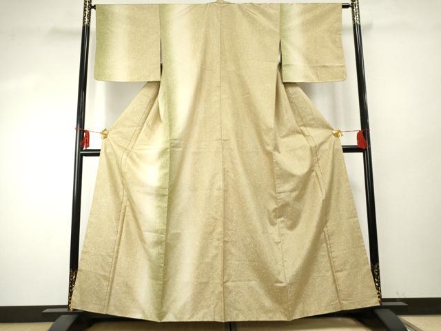 平和屋着物●本場大島紬　染大島　訪問着　霞間道　正絹　逸品　AABF1011cs