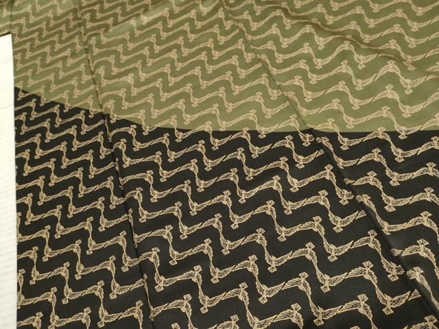 平和屋着物●染色作家　斉藤三才　訪問着　三才鳥　金彩　正絹　逸品　AABF1022cs 平和屋着物○染色作家 斉藤三才 訪問着 三才鳥 金彩 正絹 逸品 AABF1022cs