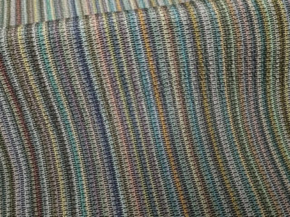 平和屋着物●お召　縞　やまと誂製　正絹　逸品　AABF1027cs