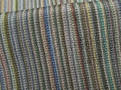 平和屋着物●お召　縞　やまと誂製　正絹　逸品　AABF1027cs