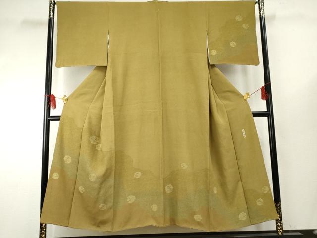 平和屋着物○人間国宝 初代 六谷梅軒(六谷紀久男)錐彫り 重要無形文化