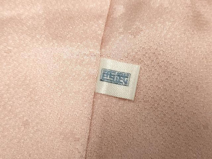 平和屋着物●訪問着　絵夢工房　枝花文　金銀彩　西武百貨店扱い　正絹　逸品　AABF1034cs