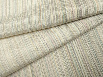 平和屋着物●本塩沢　やまだ織　200色　間道　正絹　逸品　AABF1036cs