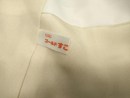 平和屋着物●豪華振袖　舞花文　暈し染め　ロング丈　正絹　逸品　AABF1040cs