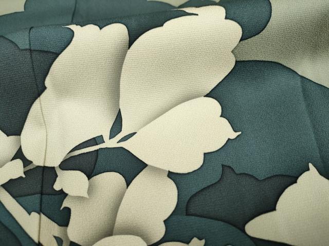 平和屋着物●京の匠日展作家　丹下雄介　色留袖　枝花文　暈し染め　正絹　逸品　AABF1071cs 平和屋着物○京の匠日展作家 丹下雄介 色留袖 枝花