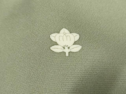 平和屋着物●京の匠日展作家　丹下雄介　色留袖　枝花文　暈し染め　正絹　逸品　AABF1071cs