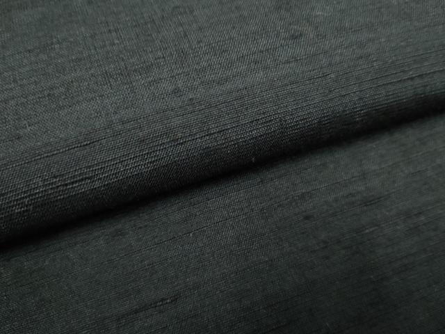 平和屋着物●男性　紬　アンサンブル　色無地　百入茶色　正絹　逸品　AABF1084cs