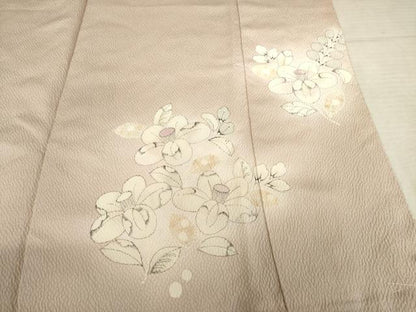 平和屋着物●訪問着　辻が花　舞花文　暈し染め　正絹　逸品　未使用　AABF1328ck