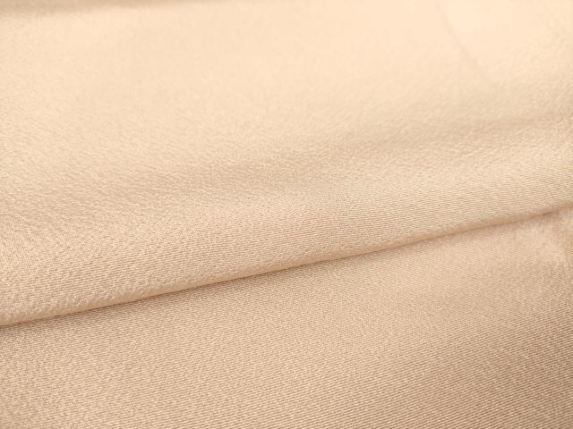 平和屋着物●上質な色無地　水柿色　正絹　逸品　未使用　AABF1330ck