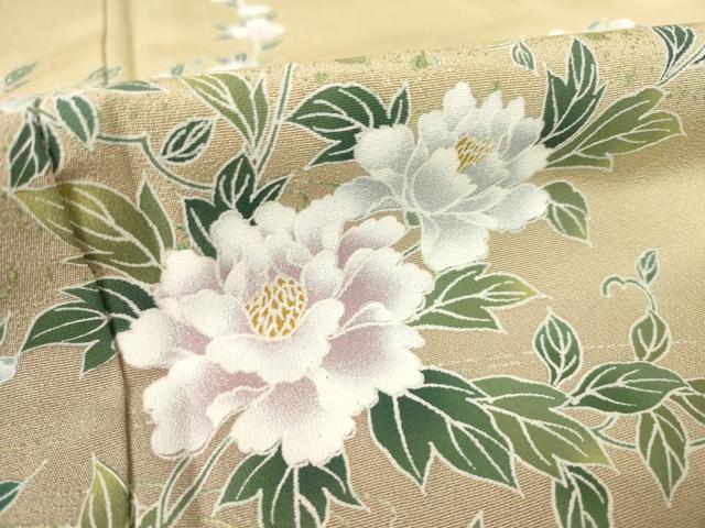 平和屋着物●訪問着　草花文　暈し染め　正絹　逸品　AABF1337ck 平和屋着物○訪問着 草花文 暈し染め 正絹 逸品 AABF1337ck